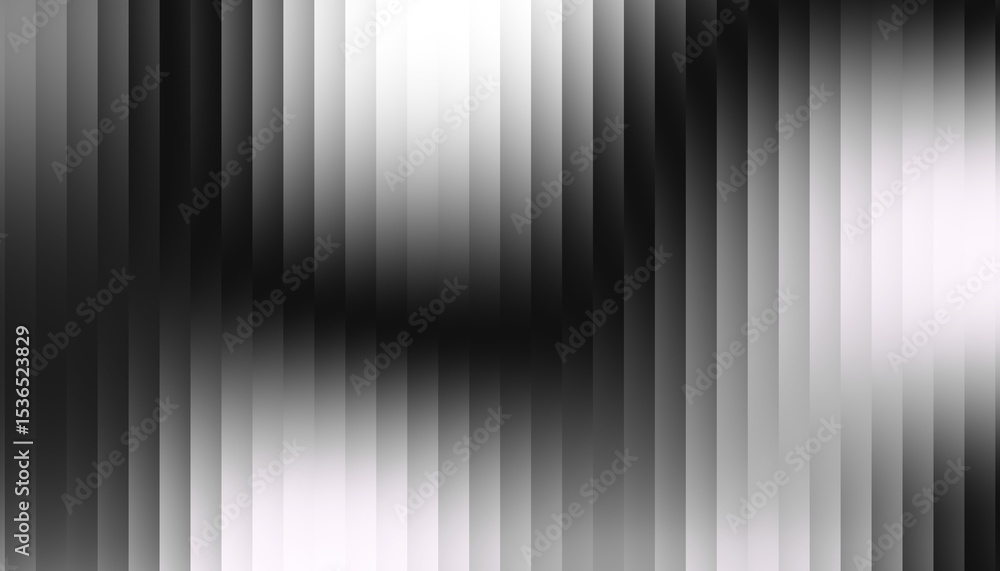 Aufkleber fractal glass gradient texture. reed vertical lines patterned glass, overlay with transparent backgr