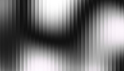Fractal Glass Gradient Texture. Reed vertical lines patterned glass, overlay with transparent background. Universal monochrome black background stylish gradient