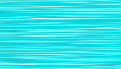 Obraz premium Abstract Teal Horizontal Stripes.