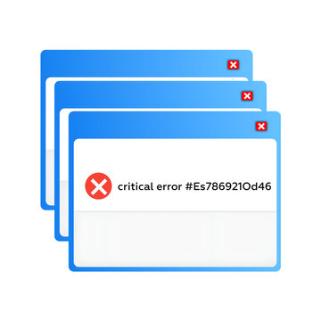 computer error window