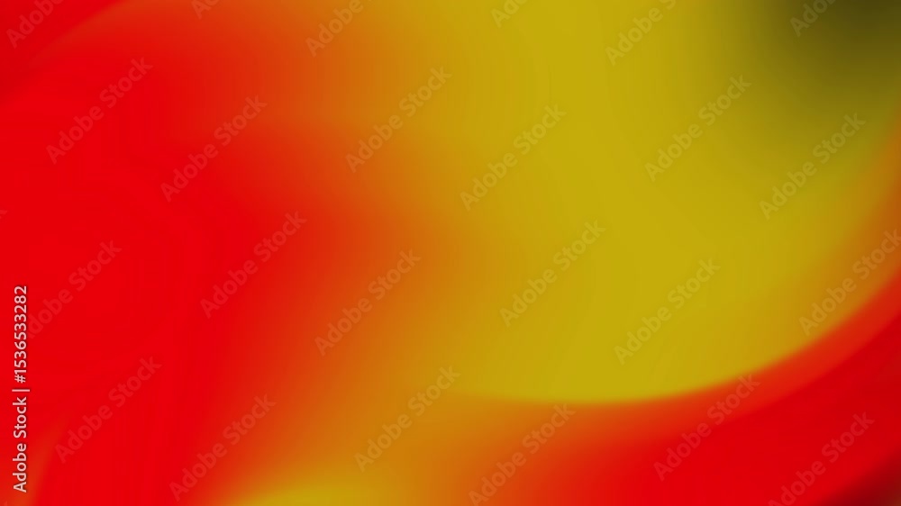 Poster Dynamic Red and Yellow Gradient Abstract Background Video Element