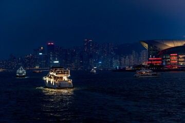 cruise ship in the port