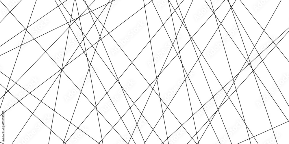 Poster abstract line background. abstract black lines with white background creative and geometric shape wi