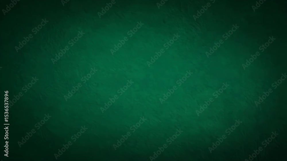 Poster textured deep green backdrop with subtle light play and gentle variations in tone and surface depth,