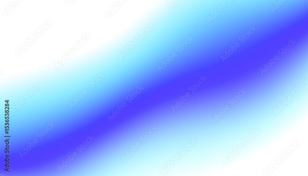 Poster overlay abstract blue gradient on transparent background. elegance wavy gradient