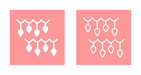 Red Decor Icon Design