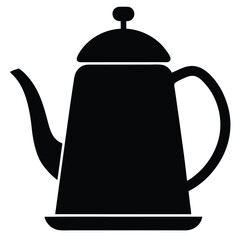 teapot isolated on white background