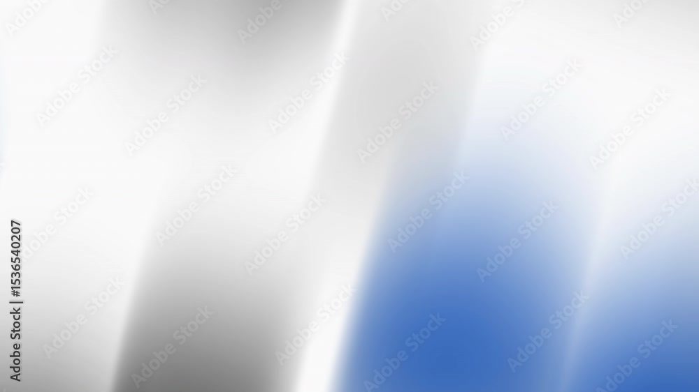Poster Abstract Motion: White and Blue Gradient Background Transitioning in a Smooth Video