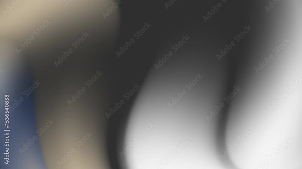 Poster Abstract Motion: Soft Light and Shadow Gradient Transitioning Across Frame
