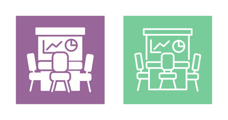 Fototapeta premium Conference Room Icon Design
