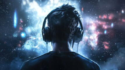 Headphones listener