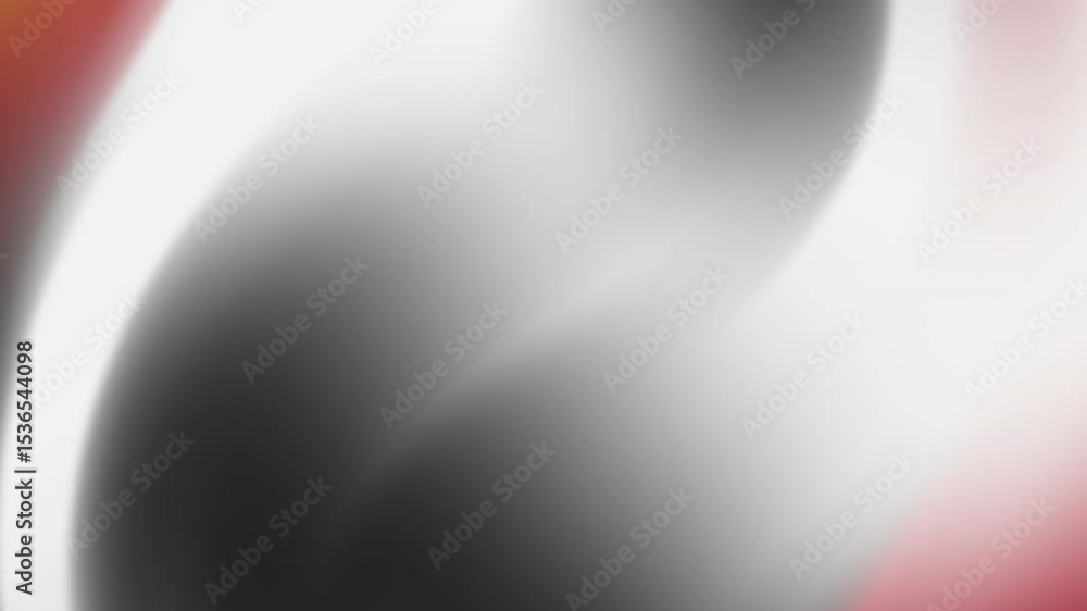 Poster Abstract Motion: Smooth Gradient Transition with Red and Gray Tones