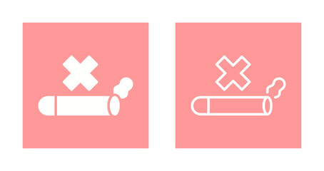 No Smoking Icon Design