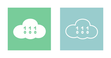 Cloud Coding Icon Design