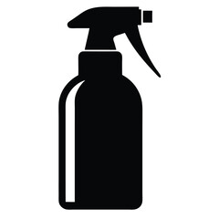 spray bottle isolated on white