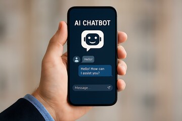 Happy Father day Customer Service Chatbot App:  Unhappy User Experience on Mobile Phone