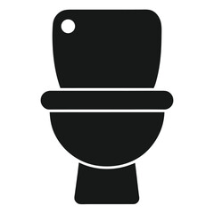 vector illustration of toilet bowl