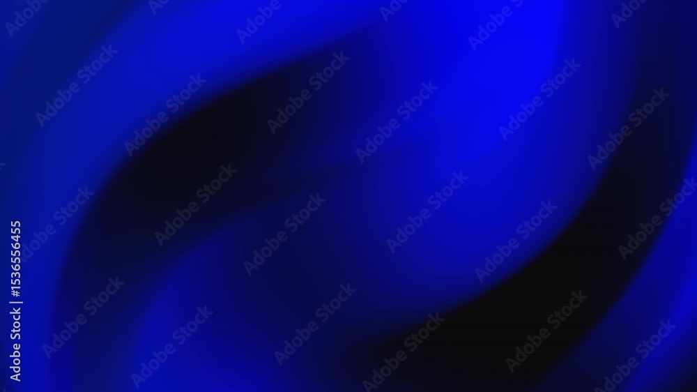 Poster Abstract Blue and Black Swirls Creating a Dynamic Motion Effect in Video
