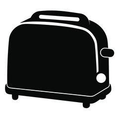 toaster isolated on white