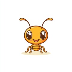 Cute cartoon ant