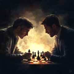 An Intense Chess Match Between Two Competitors for Premium Quality Projects