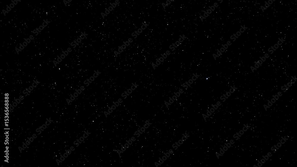 Poster distant pinpricks of starlight scatter across the inky void of deep space creating a serene cosmic v
