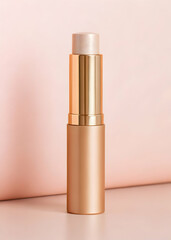 SunKiss Bronzing Stick on light pink background