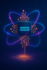 Quantum Technology Microchip with Energy Fields