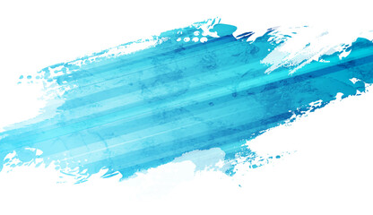 Obraz premium Bright blue abstract grunge blot texture retro background. Vector graphic vintage design