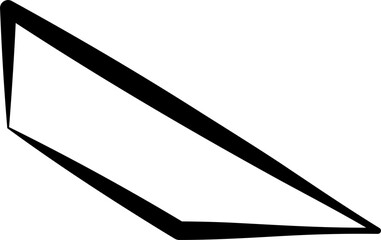 Square line shapes. Geometric elements