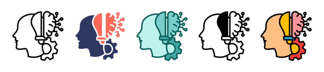 Machine Learning multiple icon