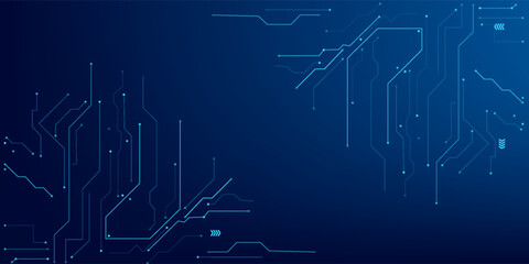 vector futuristic circuit board , Electronic motherboard , Communication and engineering concept , Hi-tech digital technology concept