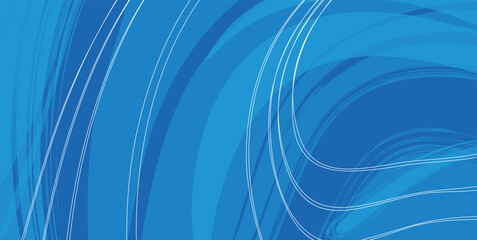 Blue abstract colorful curve fluid liquid vector background