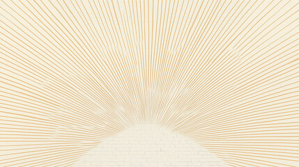 An abstract vintage grunge paper texture with sun rays creating an antique brown pattern and light design