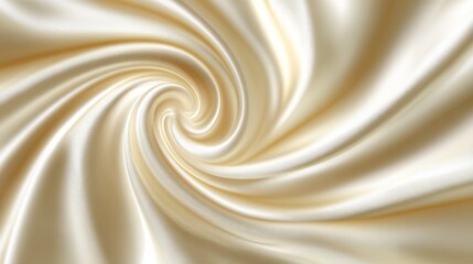 Creamy Swirling Silk Texture: Luxurious Abstract Background