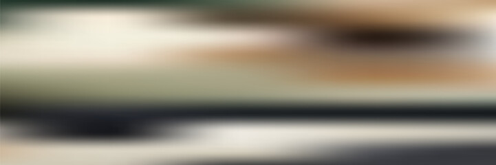 Abstract composition of layered waves in earthy tones