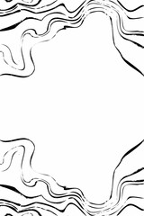 abstract background with black frame