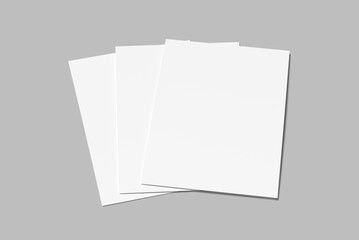 A4 Flyer blank mockup template