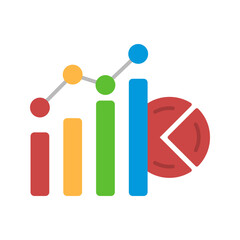Bar Chart Vector Icon
