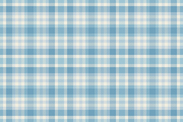 Serene blue and white plaid pattern.  Perfect for textile design, fashion, home decor, or website backgrounds. This calming image evokes feelings of tranquility and simplicity.