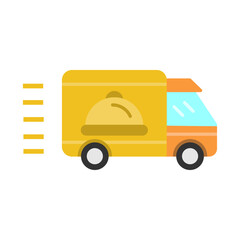 Food Delivery Vector Icon