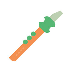 Flute Vector Icon