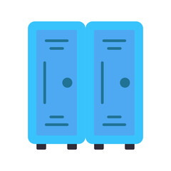 Locker Room Vector Icon