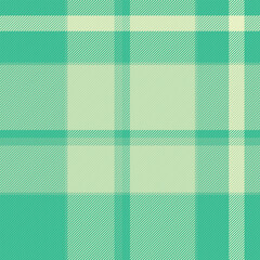 Refreshing plaid pattern in mint green hues. Classic fabric texture for backgrounds, textiles, and design projects. Versatile for seasonal or modern themes.