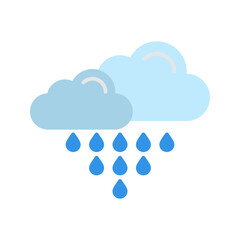 Acid Rain Vector Icon