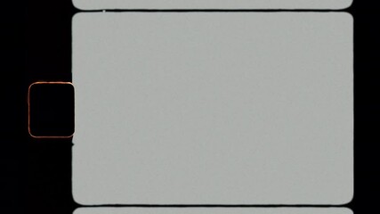 Old Classic 8mm Vintage Film Grain Frame Matte Seamless 4K Video Background Effect Loop Overlay - Powered by Adobe