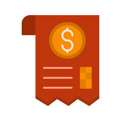 Receipt Vector Icon