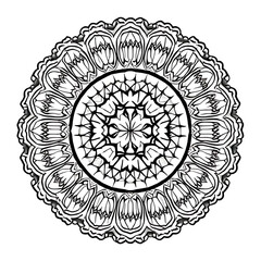mandala round ornament