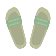 Slippers Vector Icon