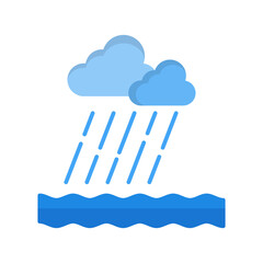 Monsoon Vector Icon